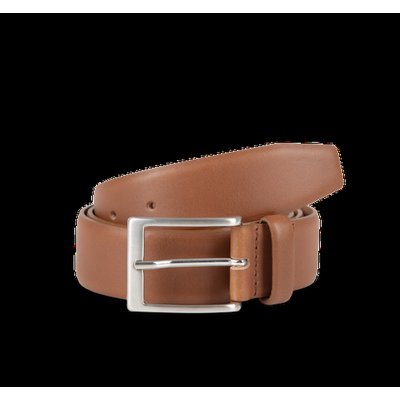 Cinturón de cuero hombre Burnt Brown Taille 4