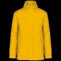Cortavientos con forro y capucha integrada Yellow Xl