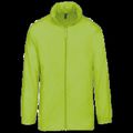 Cortavientos plegable para bolsillo unisex Lime 3Xl