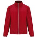 Cortavientos con tejido técnico ligero Rojo 2Xl