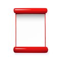 Colchoneta con Asiento Enrollable Roj