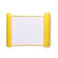 Colchoneta inflable ligera Amarillo Talla Única Adulto