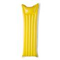 Colchoneta inflable de PVC Amarillo Talla Única Adulto