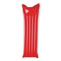 Colchoneta inflable de PVC Rojo Talla Única Adulto