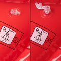 Colchoneta inflable de PVC