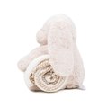 Conejo de peluche con manta