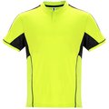 Conjunto camiseta cuello mao y pantalón ajustable AMARILLO FLUOR/ NEGRO L