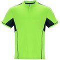 Conjunto camiseta cuello mao y pantalón ajustable Verde Fluor/Marino 16