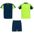 Conjunto Deportivo Unisex 3 Piezas Verde Fluor/Marino Xl