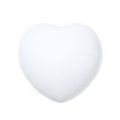 Corazón antiestrés acabado brillante Blanco Talla Única Adulto