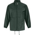 Cortaviento hombre con capucha Bottle Green XL