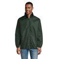 Cortaviento Unisex con Capucha VERDE BOTELLA XL