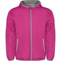 Cortavientos con Capucha y Bolsillo a la Espalda Rosa Fluor Xl