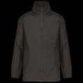 Cortavientos con forro y capucha integrada DARK GREY XXL