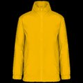 Cortavientos con forro y capucha integrada Yellow XXL