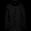 Cortavientos plegable para bolsillo unisex Black XS