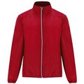 Cortavientos con tejido técnico ligero Rojo S