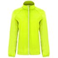 Cortavientos Mujer Ligero Amarillo Fluor 2Xl