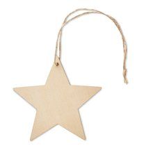 Colgante Adorno Estrella en MDF Madera