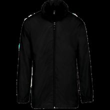 Cortavientos plegable para bolsillo unisex Black Xs