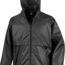 Cortavientos impermeable Black Xs