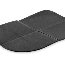 Cojín de asiento plegable para exterior Negro