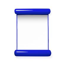Colchoneta con Asiento Enrollable Azul
