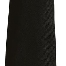 Corbata con clip lavable Black