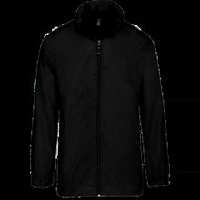 Cortavientos plegable para bolsillo unisex Black Xs