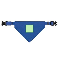Collar ajustable con bandana para mascotas | Centrado en la pañoleta | 50 x 50