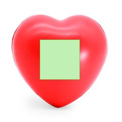 Corazón Antiestrés de PU | Cara B | 18 x 18