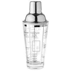 Coctelera Cristal con Recetas 400ml | COSMOPOLITAN PART | 25 x 35