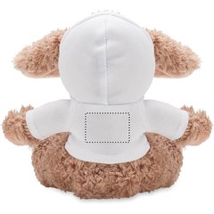 Conejo de Peluche para Sublimación | Trasero | 30 x 20