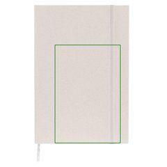 Conjunto de libreta, bolígrafo y botella | Libreta frontal | 100 x 150