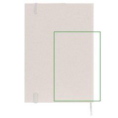 Conjunto de libreta, bolígrafo y botella | Libreta trasera | 100 x 150