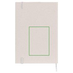 Conjunto de libreta, bolígrafo y botella | Libreta trasera | 70 x 150