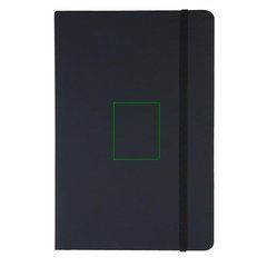 Conjunto de libreta y botella  reciclada | Libreta frontal | 40 x 50