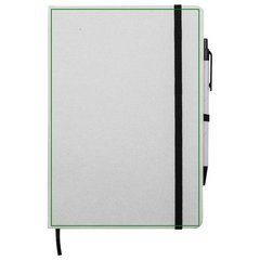 Conjunto Libreta, powerbank y cascos | Libreta frontal | 140 x 205
