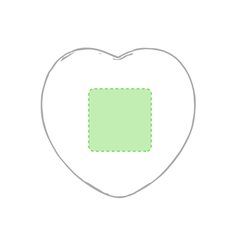 Corazón Antiestrés de PU | Cara B | 22 x 22