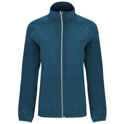 Cortavientos Mujer Ligero Azul Luz De Luna Xl