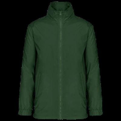 Cortavientos con forro y capucha integrada Forest Green Xl