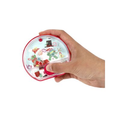 Consola de agua con diseño navideño