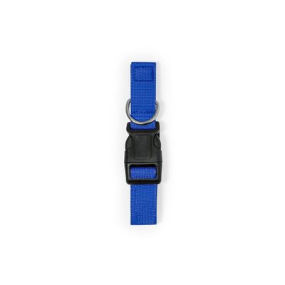 Collar Ajustable Mascota Cierre Clic Azul