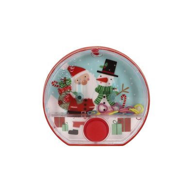 Consola de agua con diseño navideño Roj