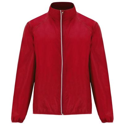 Cortavientos con tejido técnico ligero Rojo 2Xl