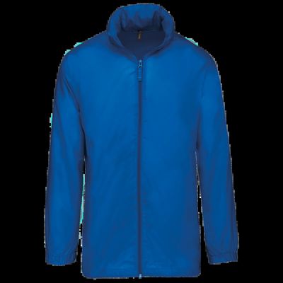 Cortavientos plegable para bolsillo unisex Light Royal Blue Xxl