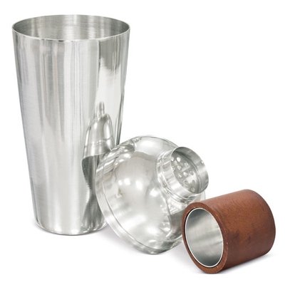 Coctelera Inox/Madera con Medidor 800ml