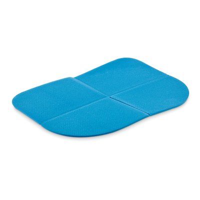Cojín de asiento plegable para exterior Azul Bebé