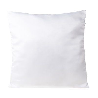 Cojín de satén para sublimación Blanco
