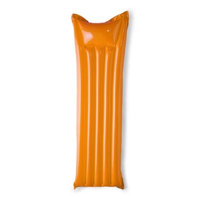 Colchoneta inflable de PVC Naranja Talla Única Adulto